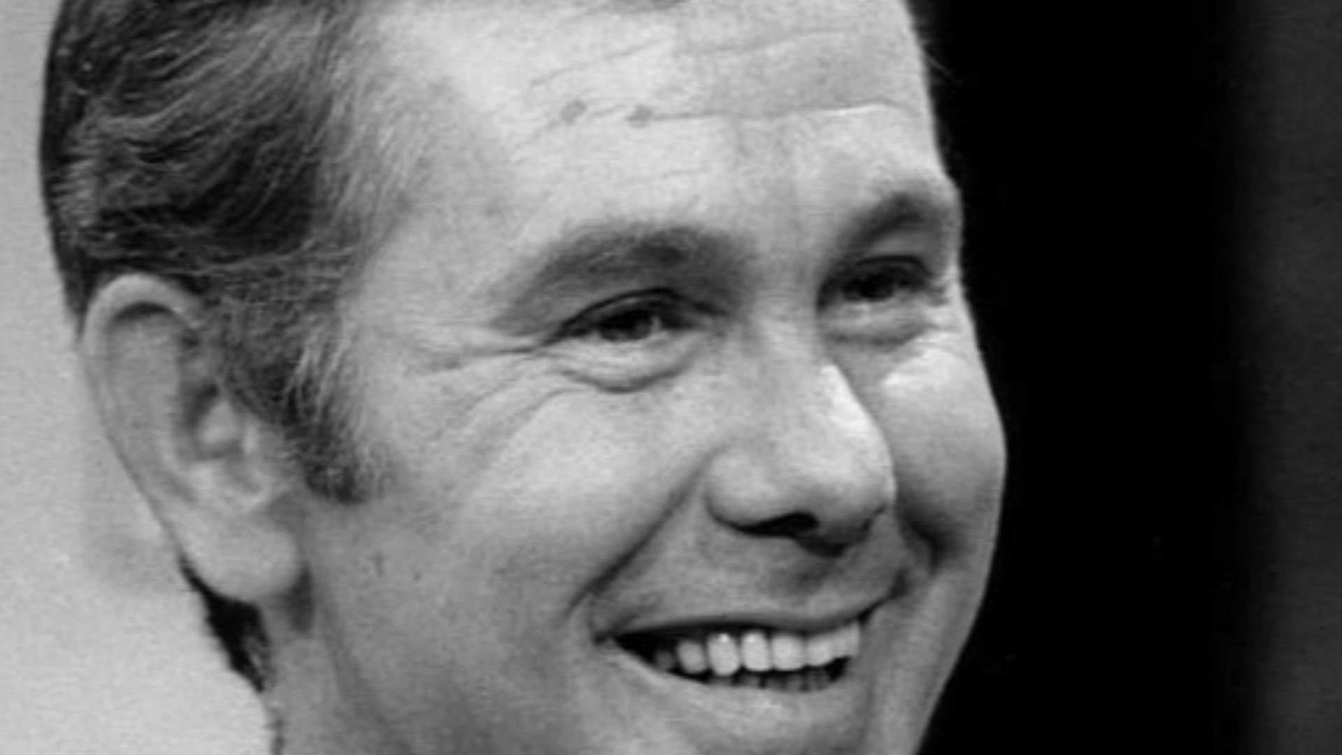 Publicity photo of Johnny Carson from the television program The Tonight Show.