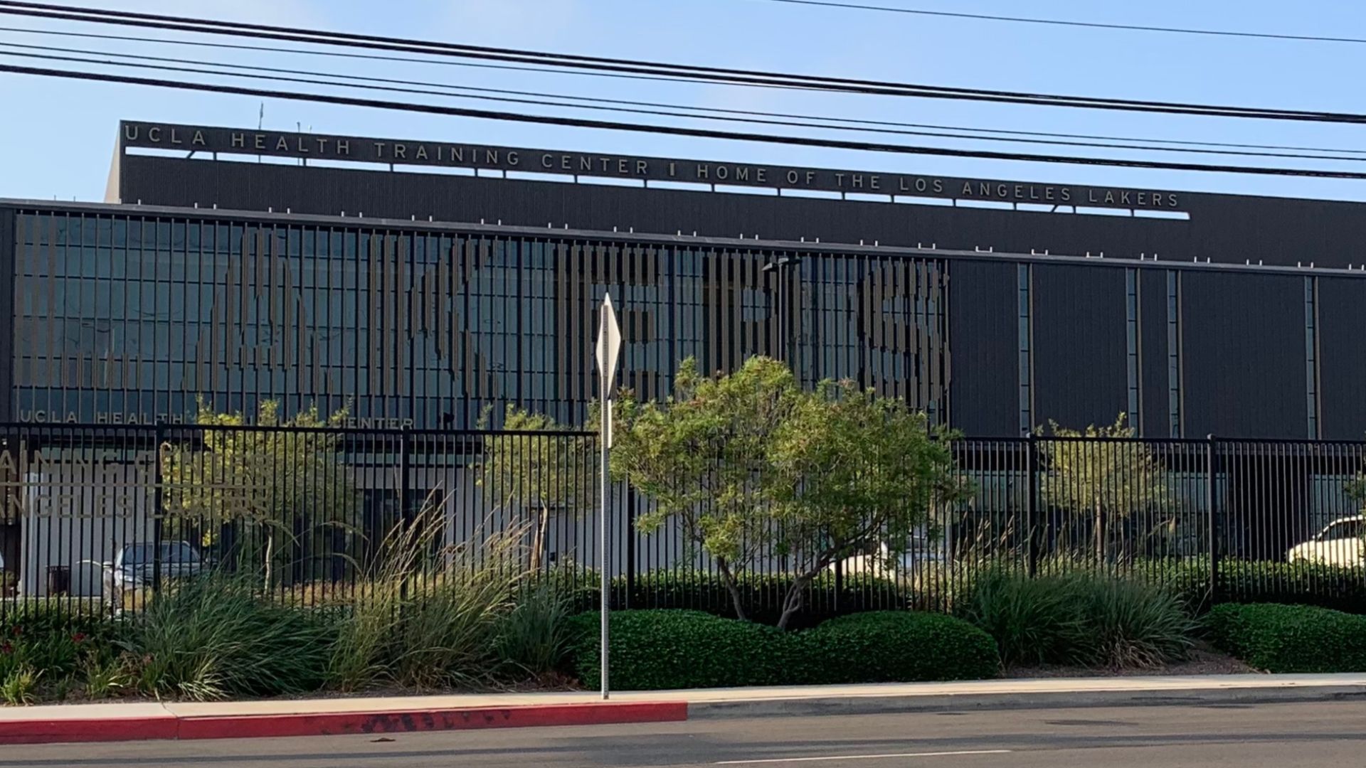 The UCLA Health Training Center in El Segundo, California, United States as of July 2021. Home of the 
South Bay Lakers.