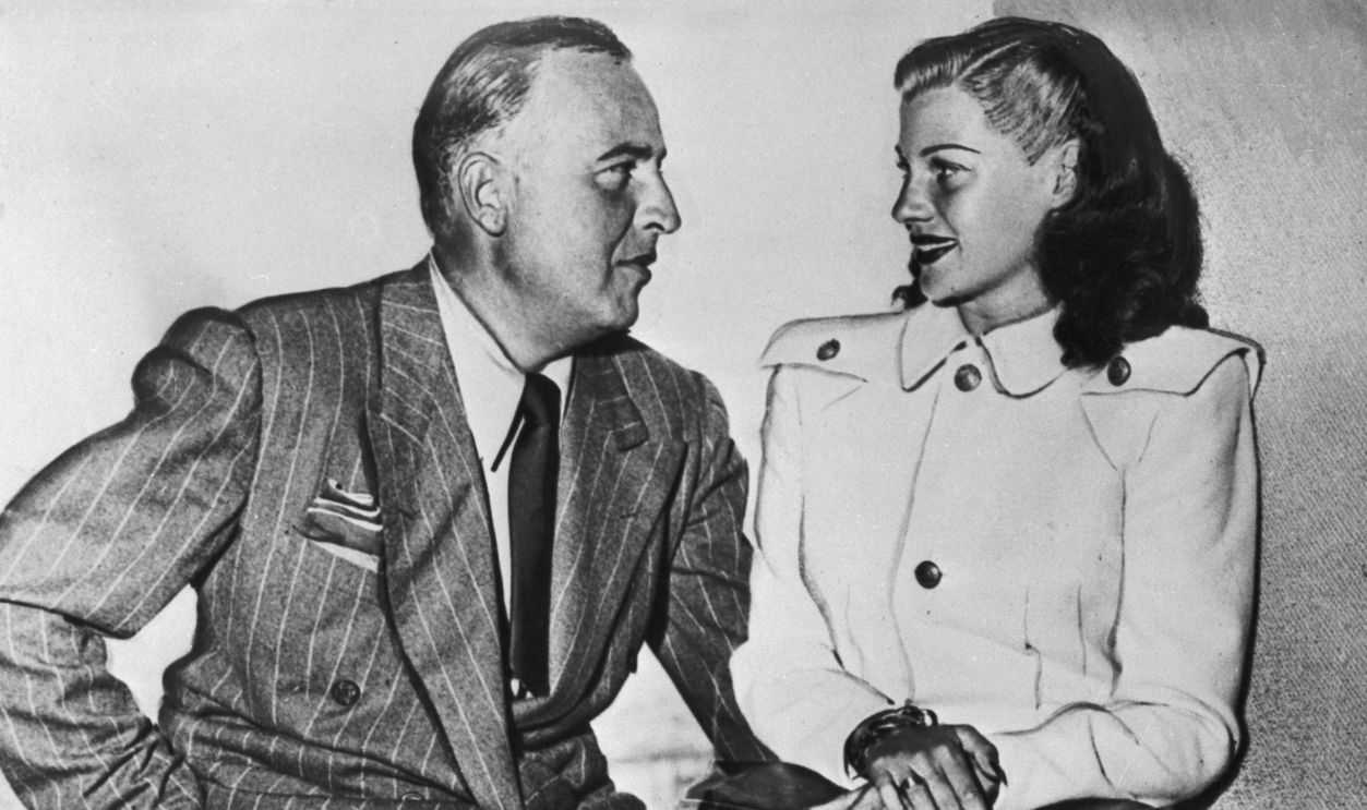 Photo Shows Rita Hayworth with her first husband, Edward C. Judson, in 1941 Second husband was Orson Welles.