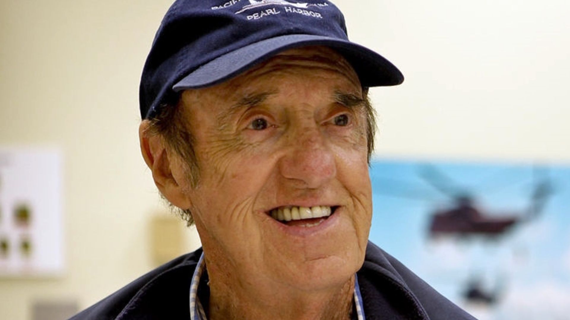 Actor Jim Nabors during a visit to Marine Corps Base Hawaii April 22nd, 2010.