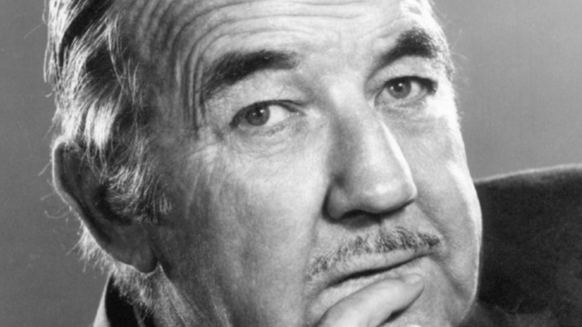 Publicity photo of Broderick Crawford from the short-lived television program The Interns.