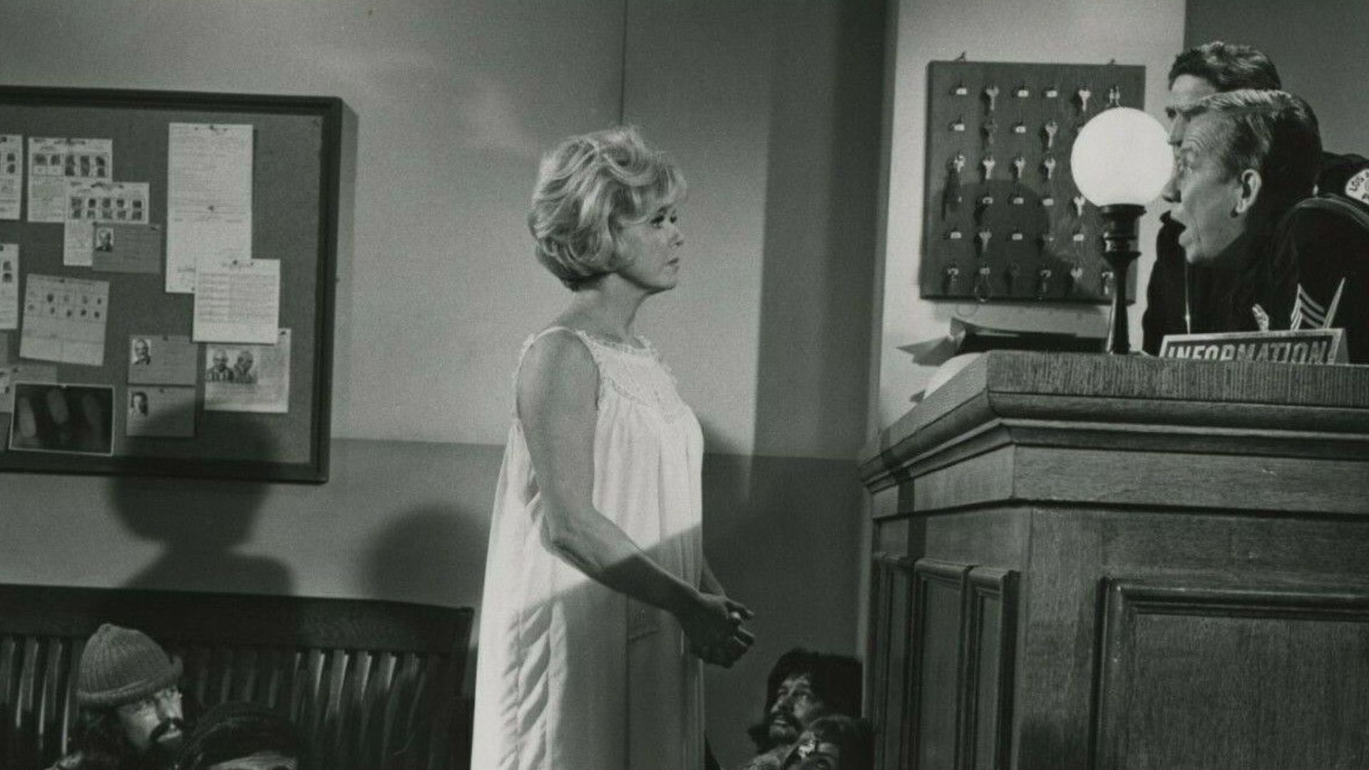 With Six You Get Eggroll (1968) publicity photo of Doris Day and Allan Melvin