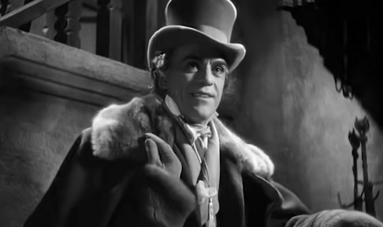 Screenshot from The Black Room (1935)