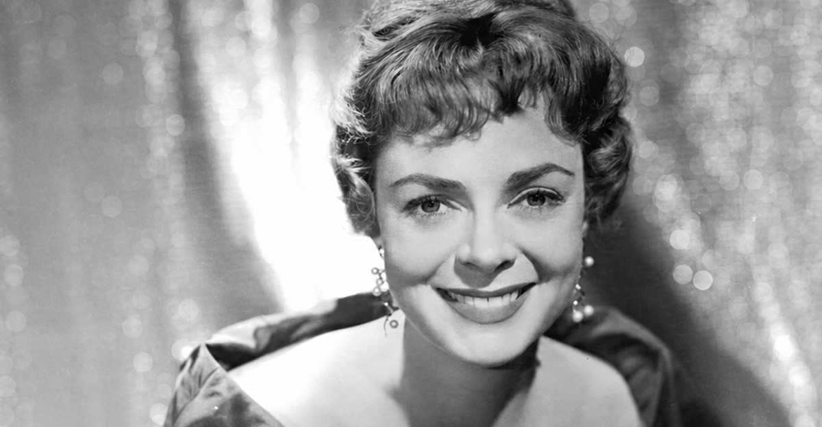 Actress June Lockhart poses for a portrait circa 1955