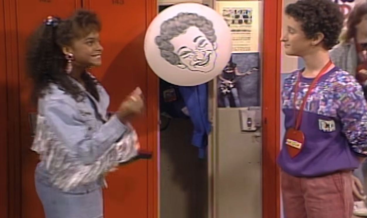 Screenshot from Saved by the Bell, NBC (1989–1993)