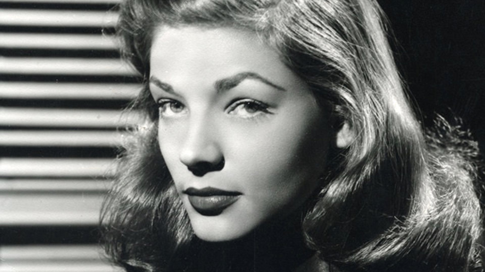 Photo of Lauren Bacall, 1945 for Swedish press