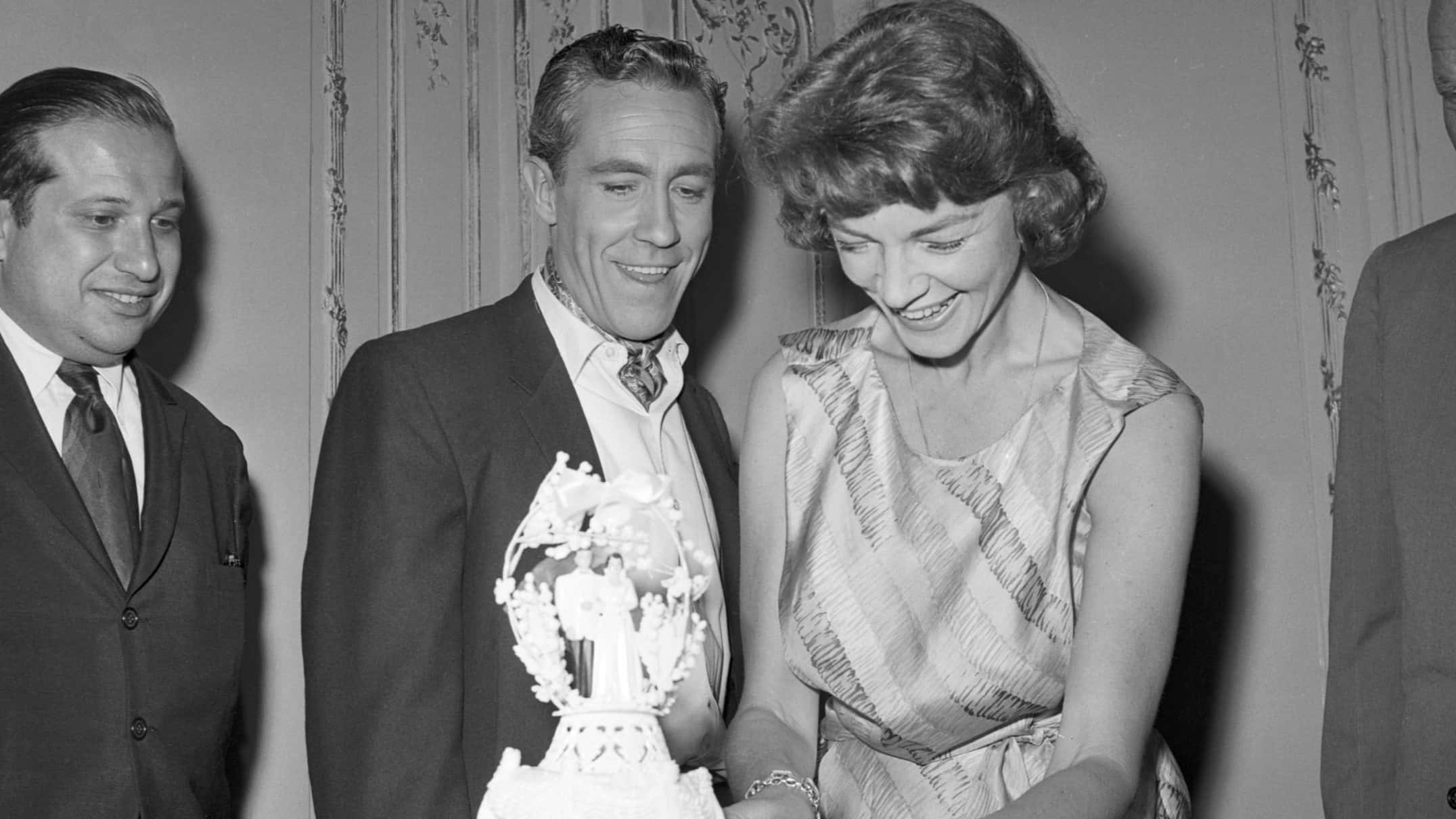 Lauren Bacall, widow of Humphrey Bogart wedding