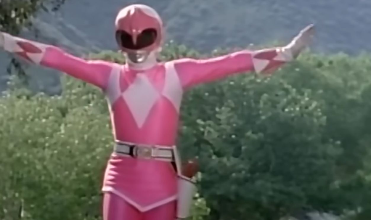 Screenshot from Mighty Morphin Power Rangers, FOX (1993–1995); Syndication (1995–1996)