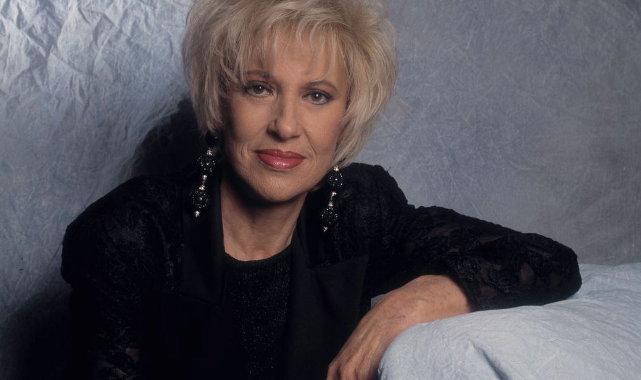 Portrait of American Country Music singer Tammy Wynette (1942 - 1998) as she poses at the Holiday Star Theater, Merrillville, Indiana, October 1, 1993. (