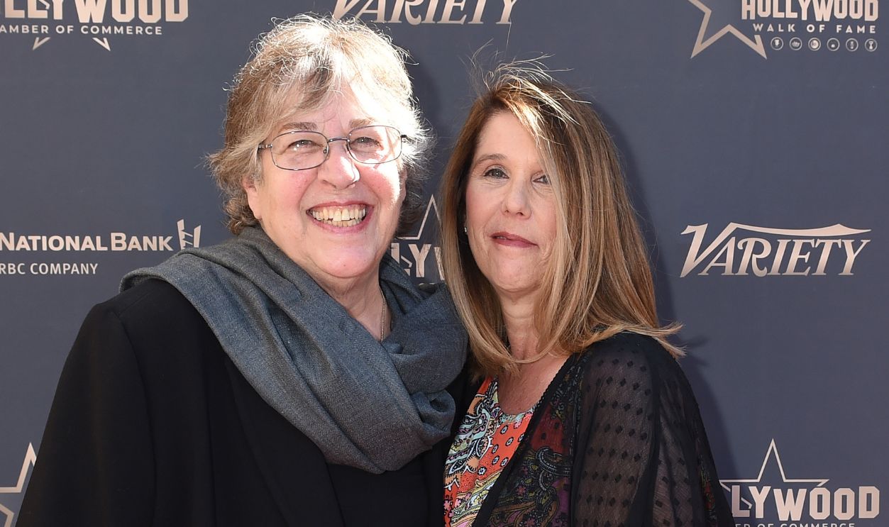 Owen Elliot-Kugell, Leah Kunkel at the star ceremony where 