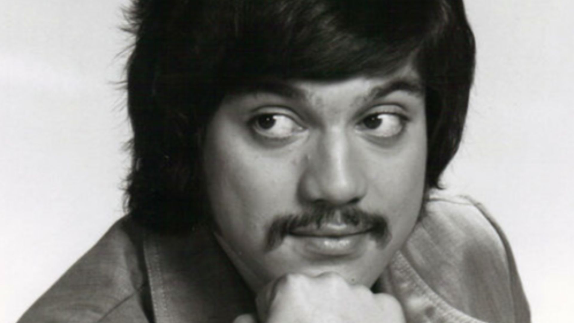 Publicity photo of Freddie Prinze as he guest hosted The Tonight Show.