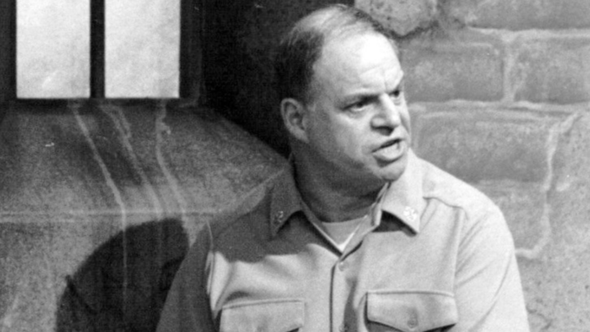 Photo from the television program CPO Sharkey. Pictured are Don Rickles (Sharkey) and Sosimo Hernandez (cellmate) in a Tijuana jail.