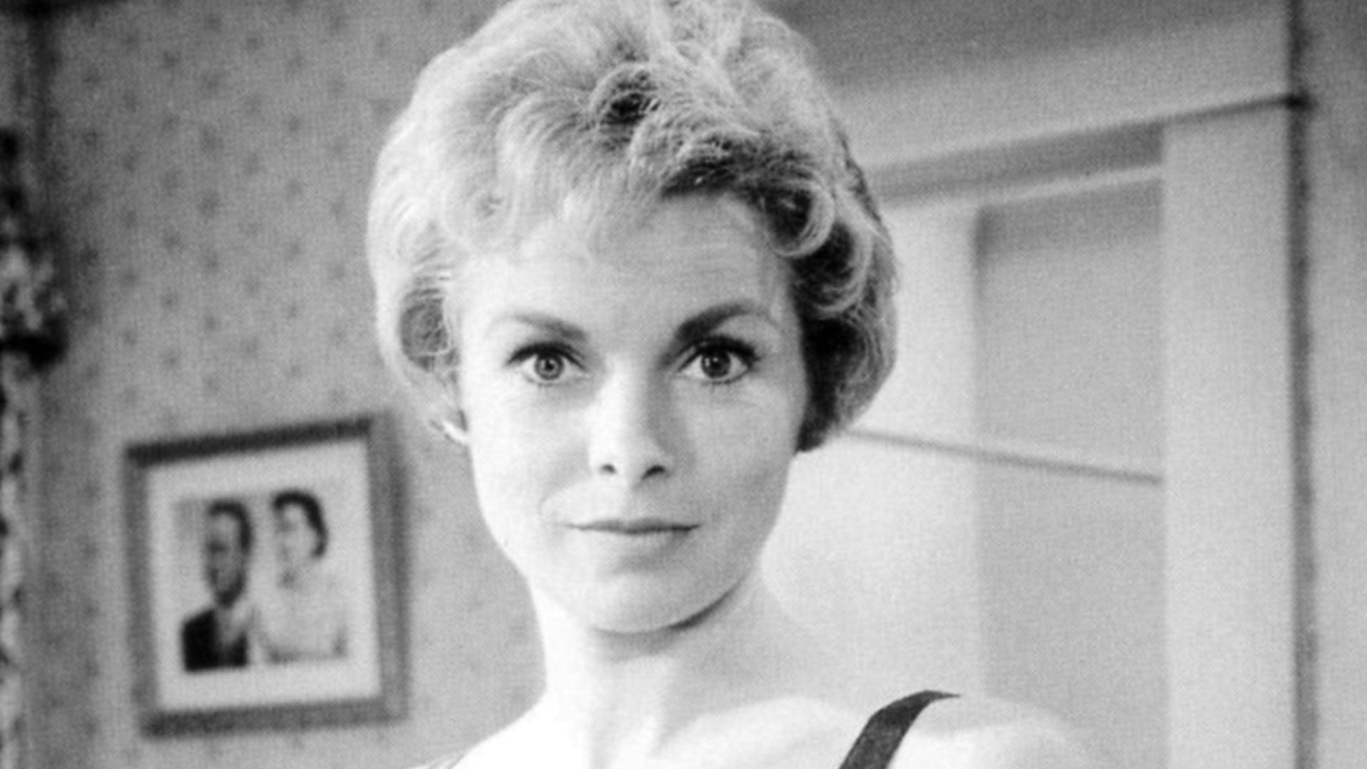 Janet Leigh in Psycho, produced and directed by Alfred Hitchcock.