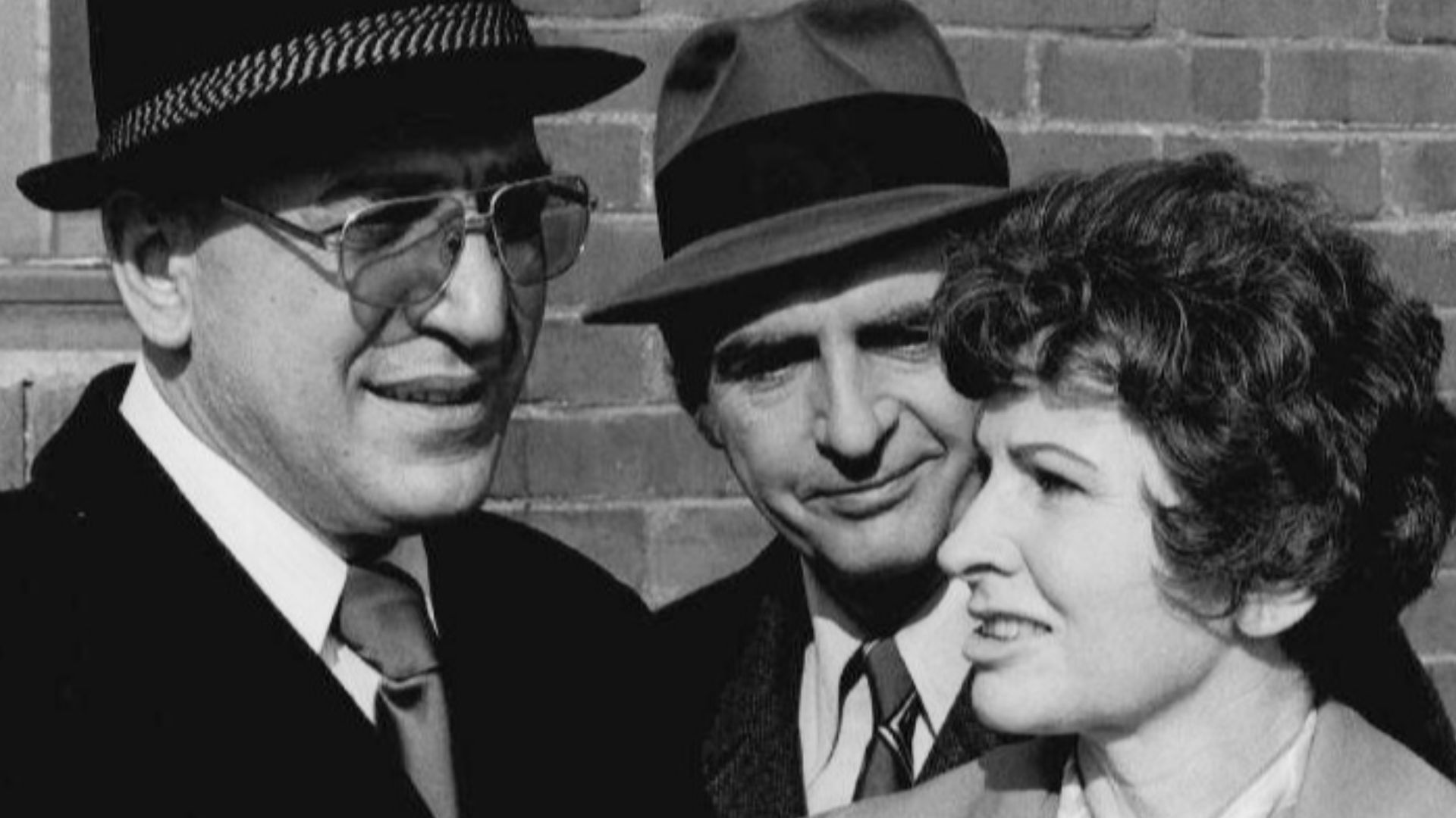 Photo of Telly Savalas, Dan Frazer and Jean LeBouvier from the television program Kojak.