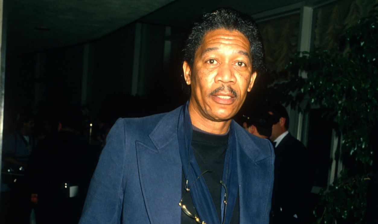 American actor Morgan Freeman attends the 46th annual Golden Globe Awards at the Beverly Hilton Hotel, Beverly Hills, California, January 28, 1989.