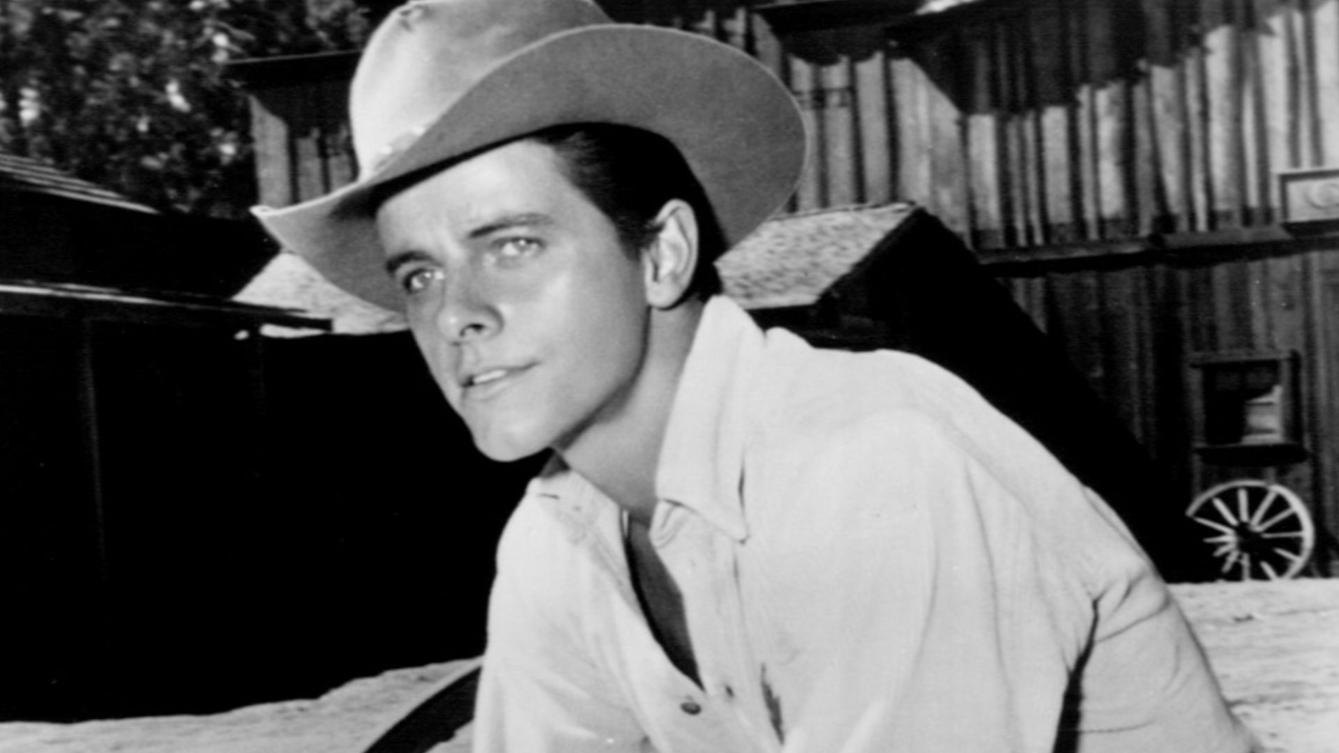 Photo of Peter Brown as Deputy Johnny McKay from the television series Lawman.
