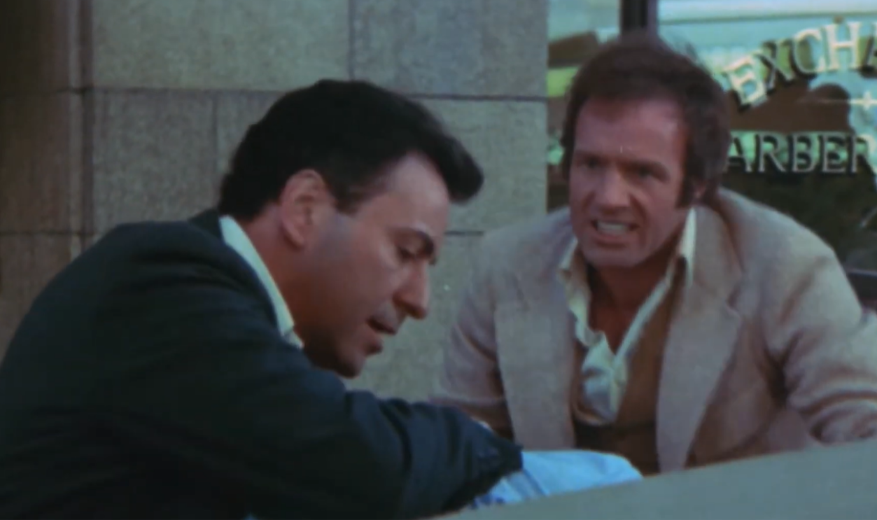 Screenshot from Freebie and the Bean, Warner Bros. (1974)