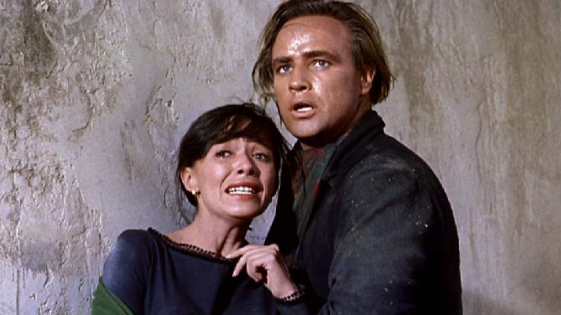 Pina Pellicer and Marlon Brando in One-Eyed Jacks (1961).