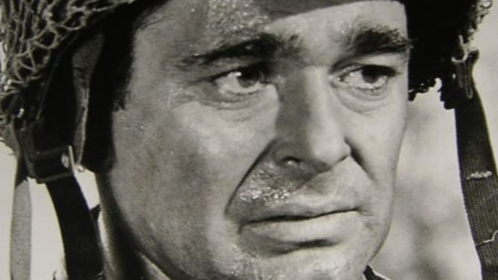 Stuart Whitman in The Longest Day - publicity still (original image cropped : see source)