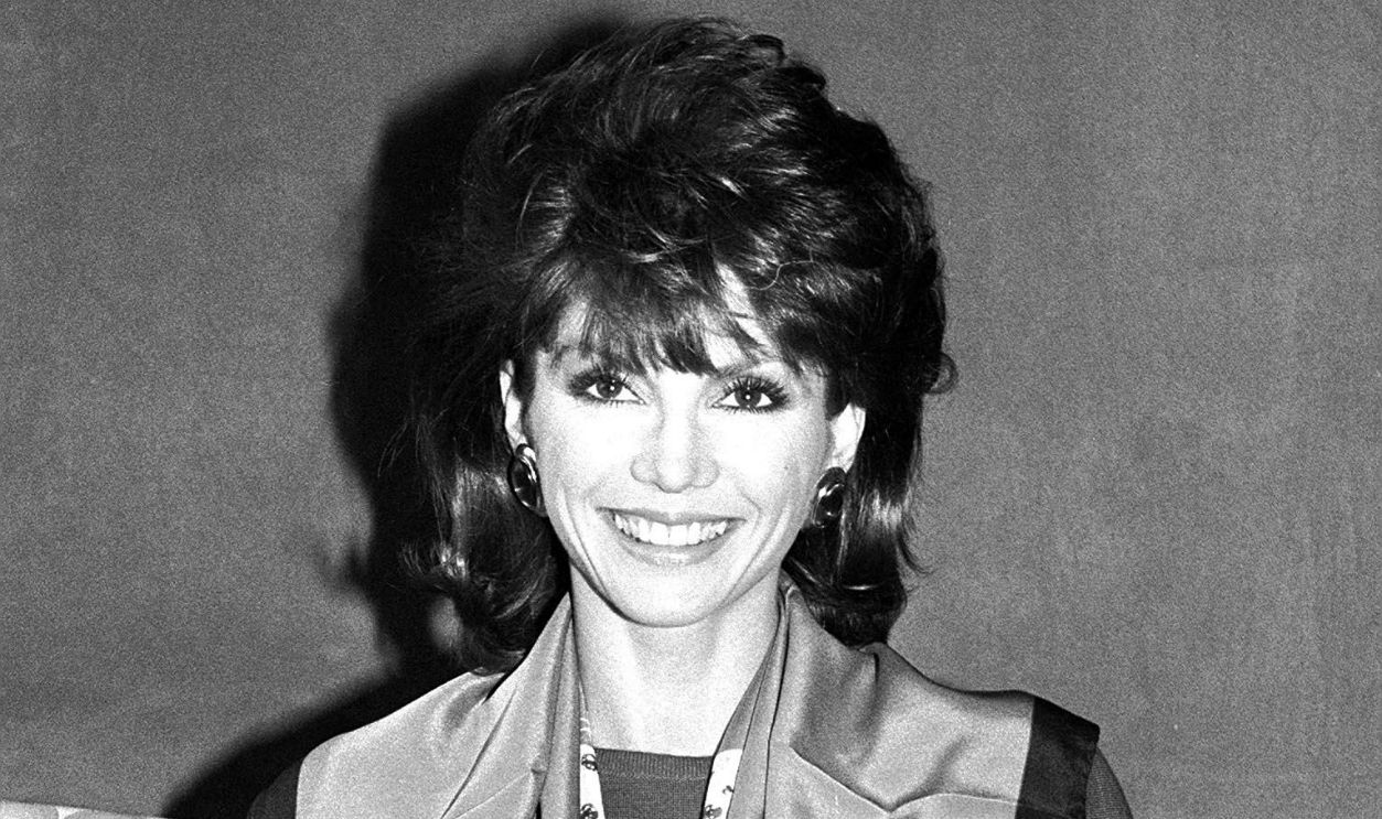American actress Victoria Principal, who plays Pam Ewing in the TV series Dallas.