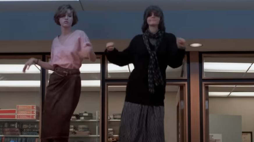 A screenshot of the movie The Breakfast Club