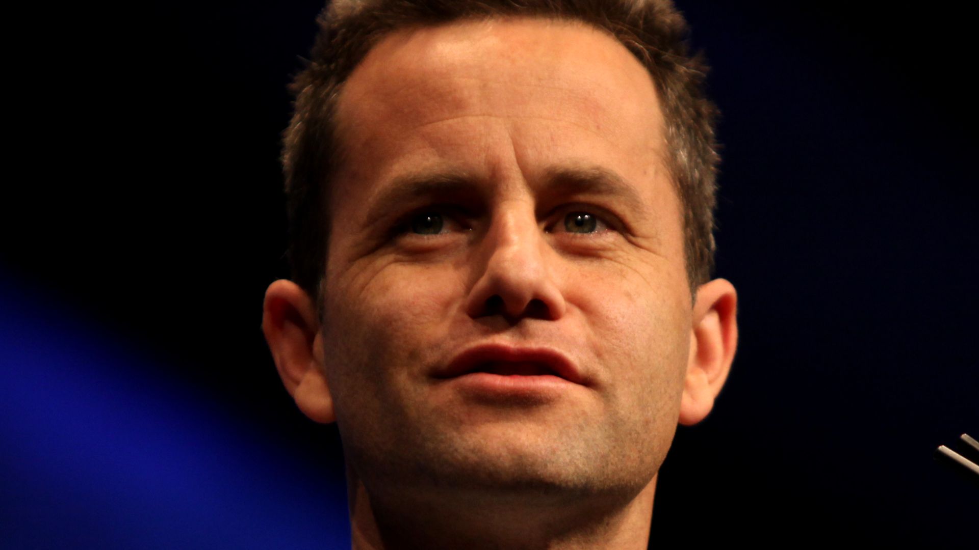 Kirk Cameron speaking at CPAC in Washington D.C. on February 9, 2012.