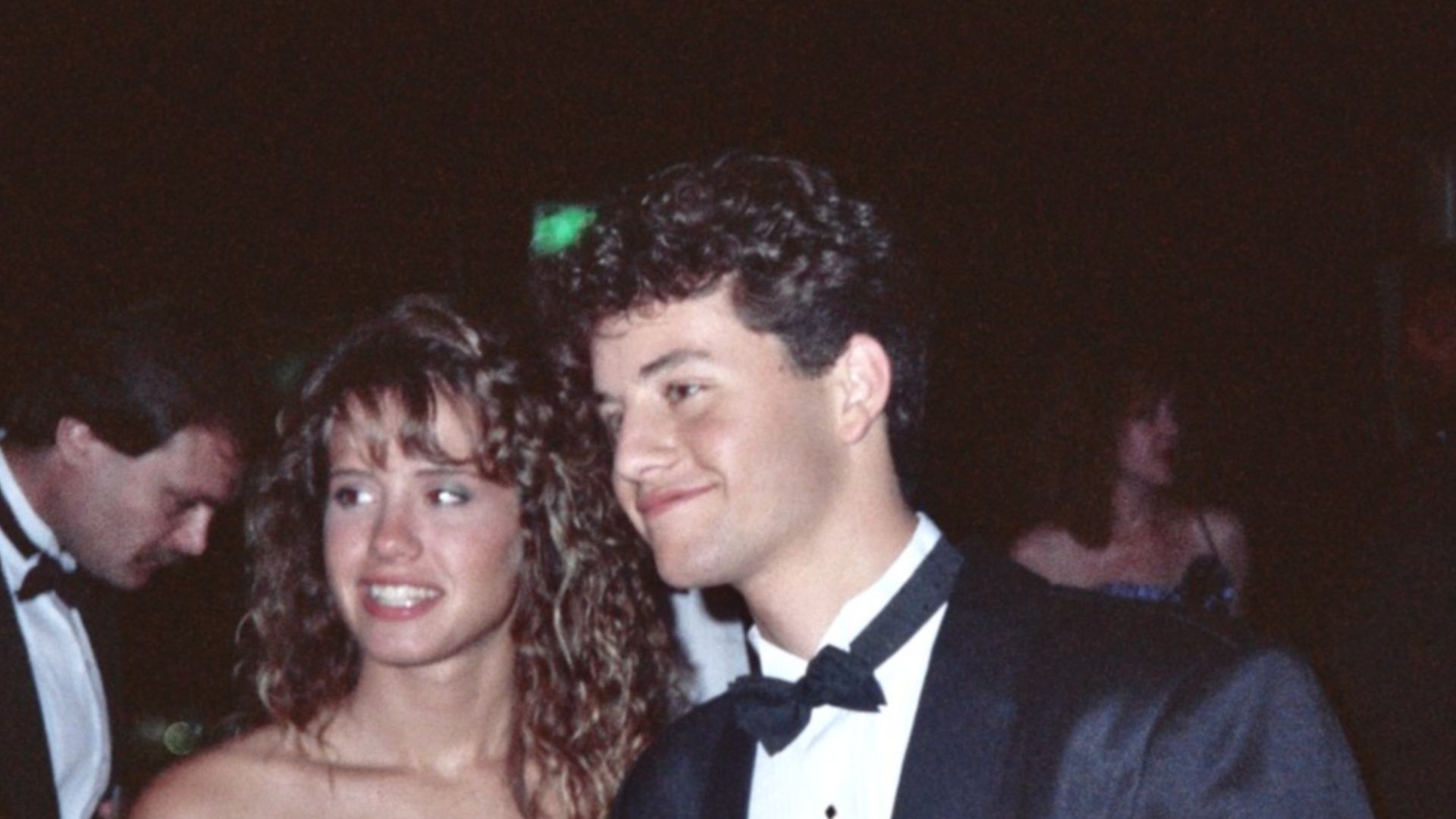 Kirk Cameron with Emmy date Leanna Creel.
It's sad to see what a homophobic, anti-science, small-minded person Kirk Cameron turned out to be.
Ironically, considering Kirk Cameron's extreme anti-gay homophobia, Wikipedia says