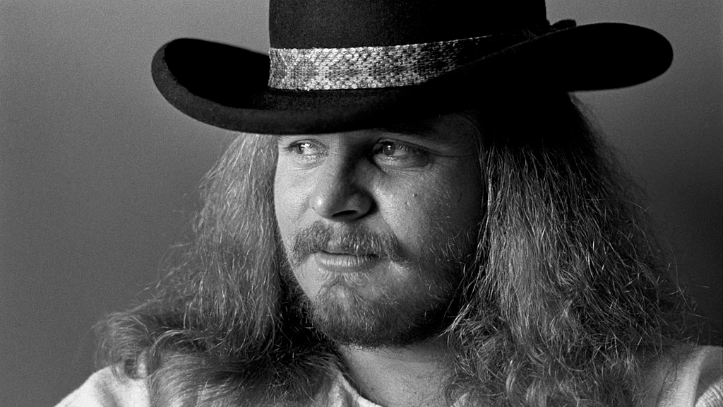 Portrait Photo of Singer and songwriter Ronnie Van Zant of Lynyrd Skynyrd
