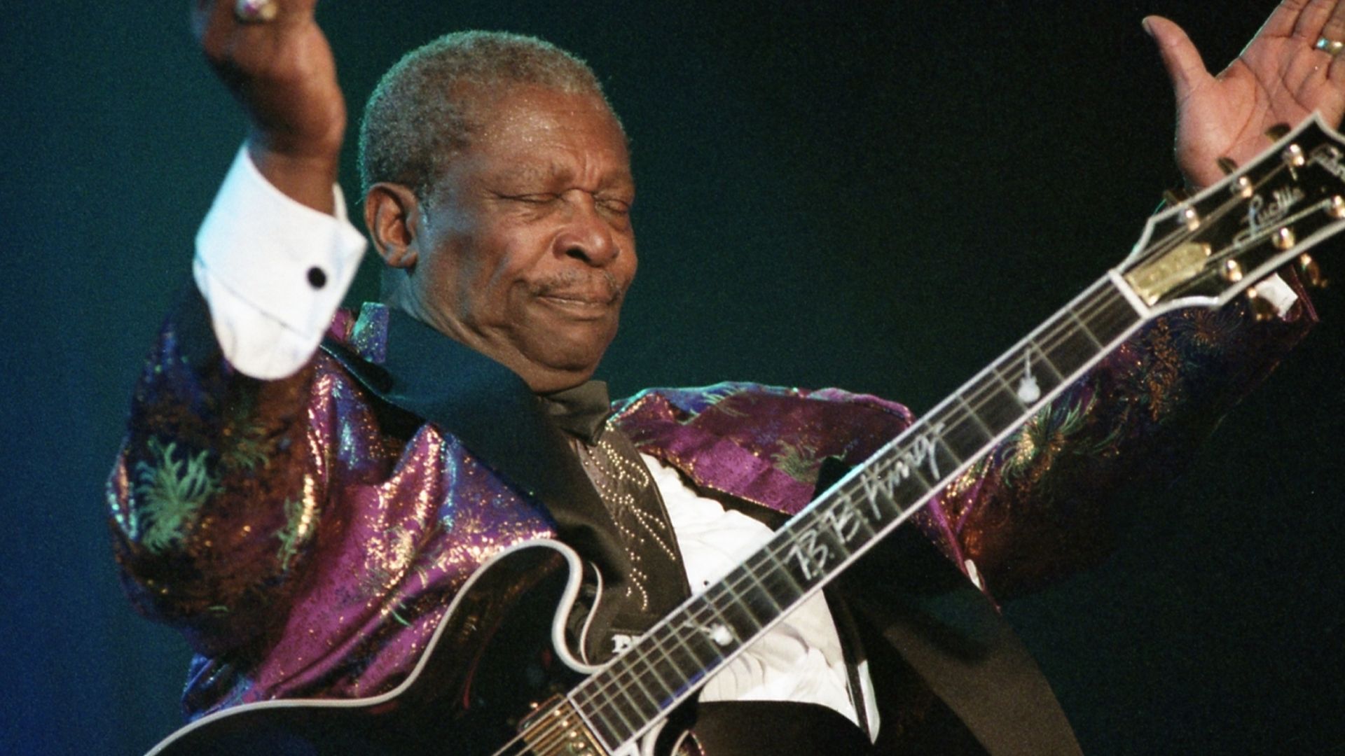BB King in concert