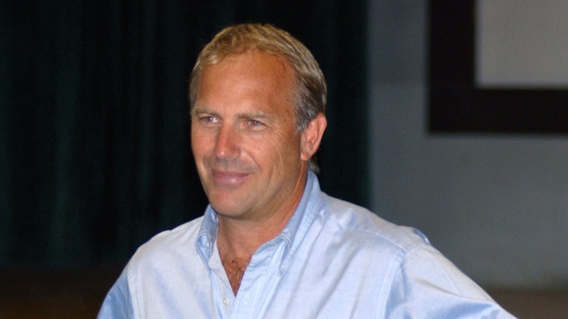 Actor and director Kevin Costner while visiting Andrews Air Force Base.