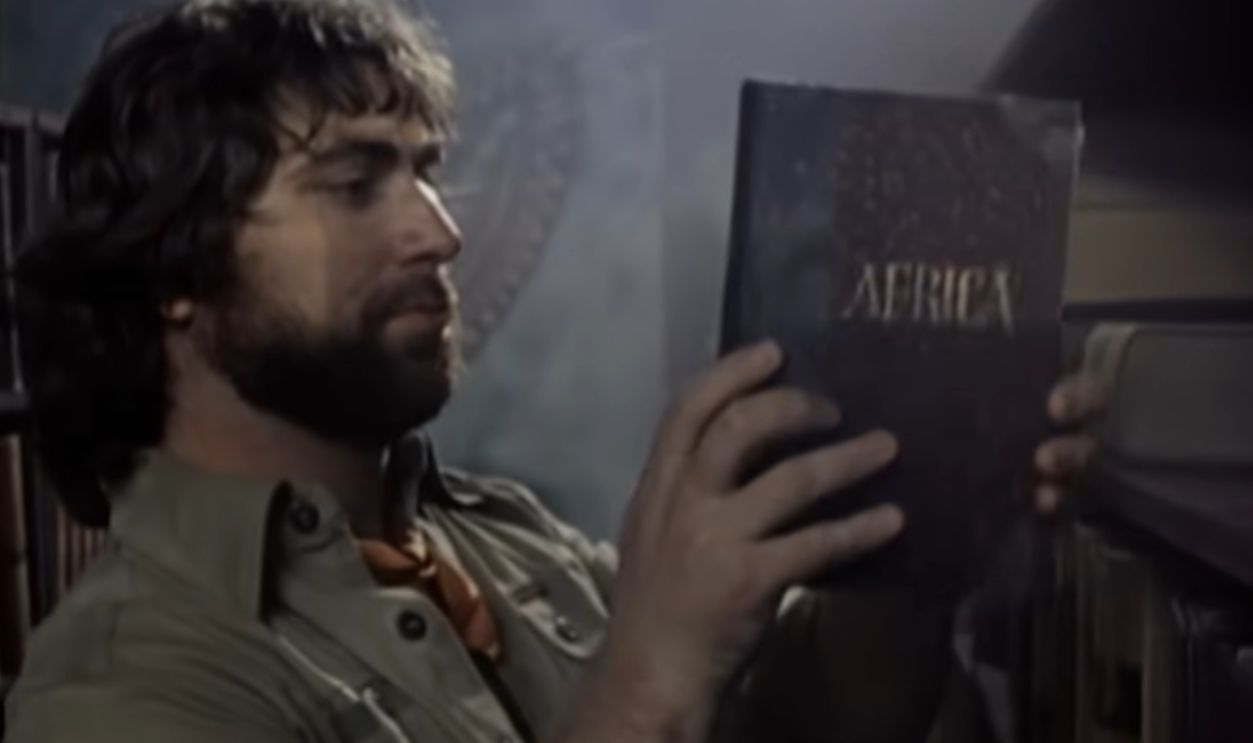 Screenshot from Africa, Columbia Records (1982)
