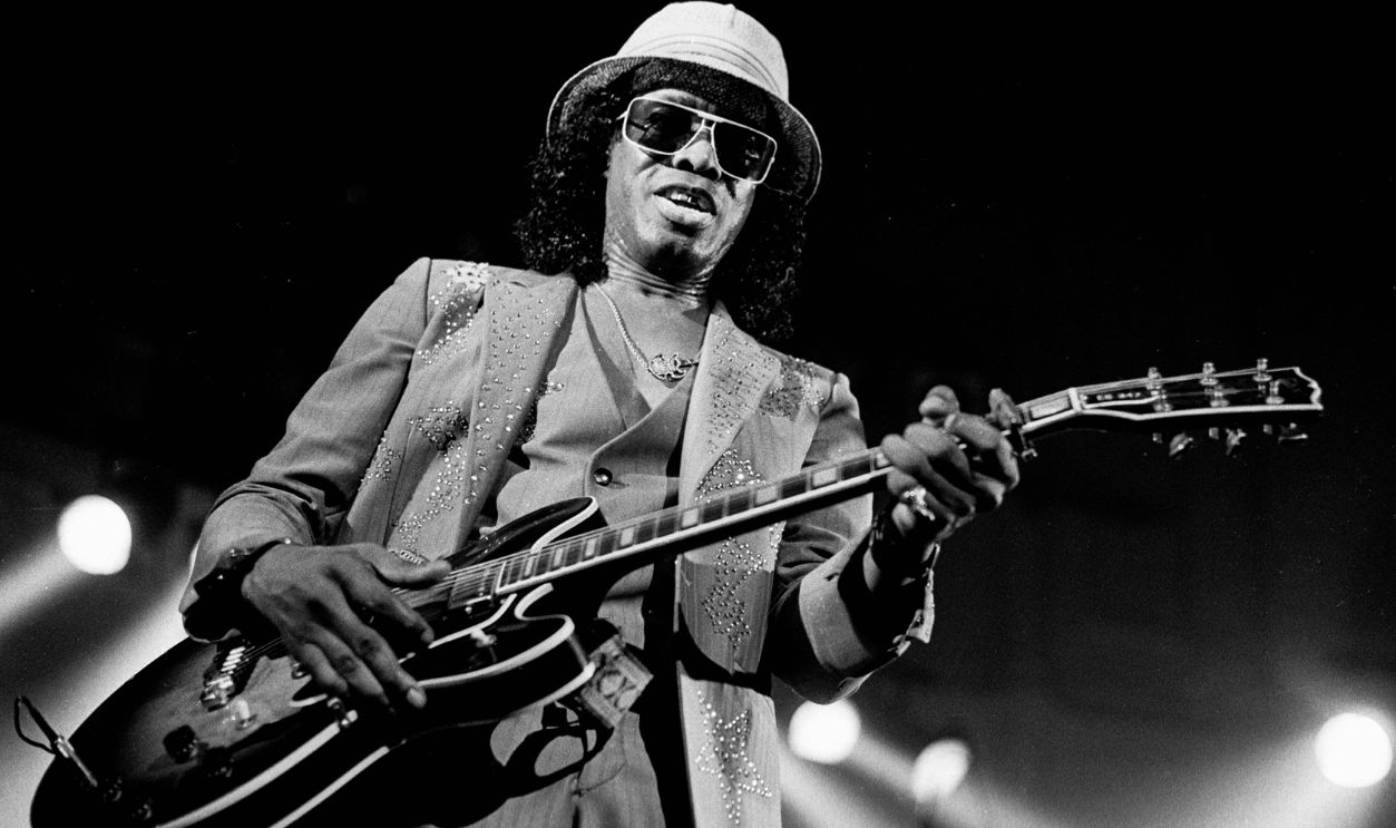 Photo of Johnny Guitar WATSON; 21-05-1987 Paradiso Amsterdam, Johnny Guitar Watson