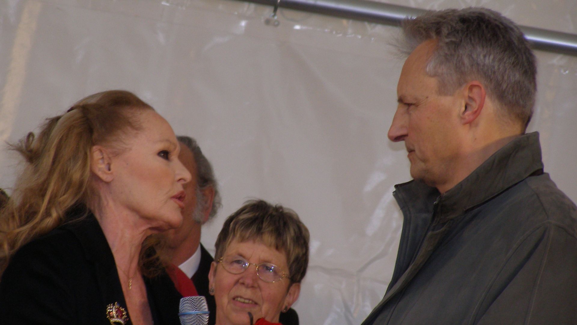 Ursula Andress in her Hometown in Ostermundigen, Switzerland