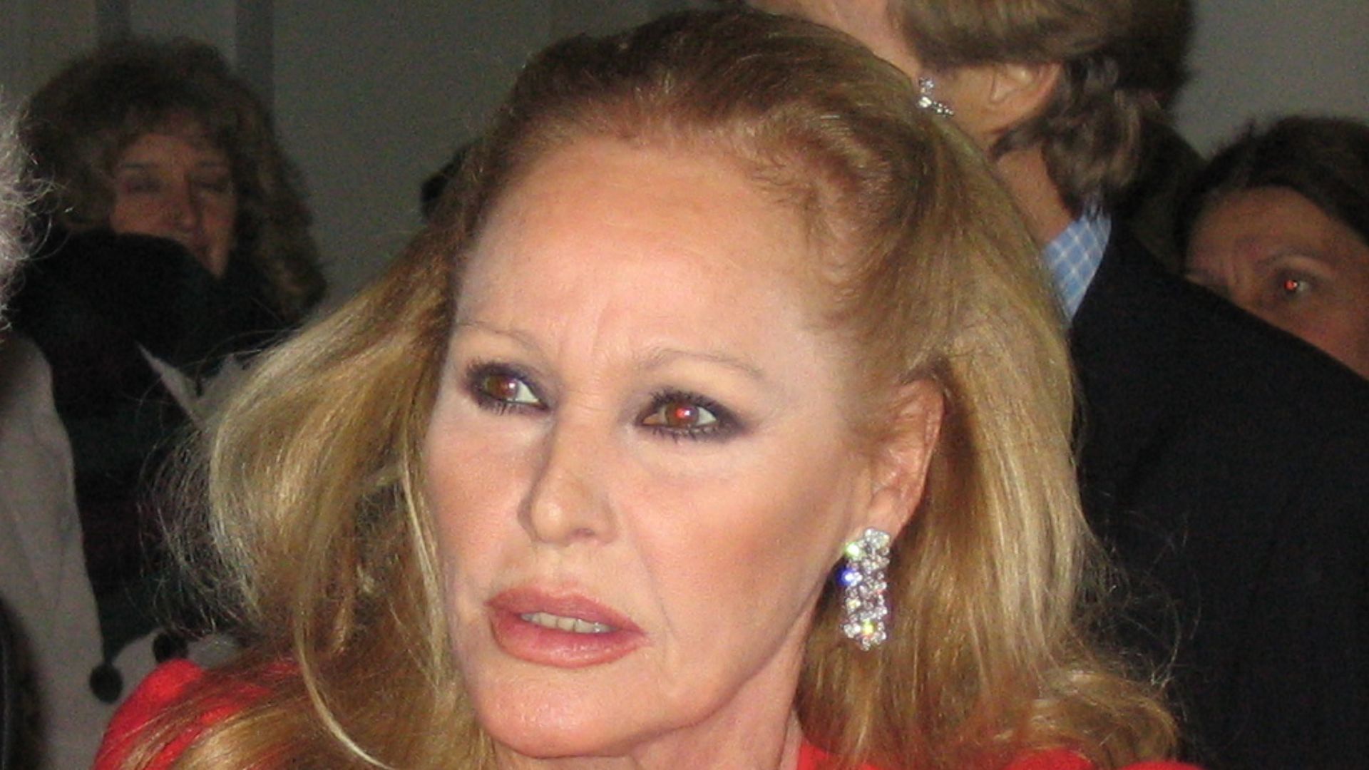 Ursula Andress and London based Swiss star chef Anton Mosimann at Somerset House in 2004