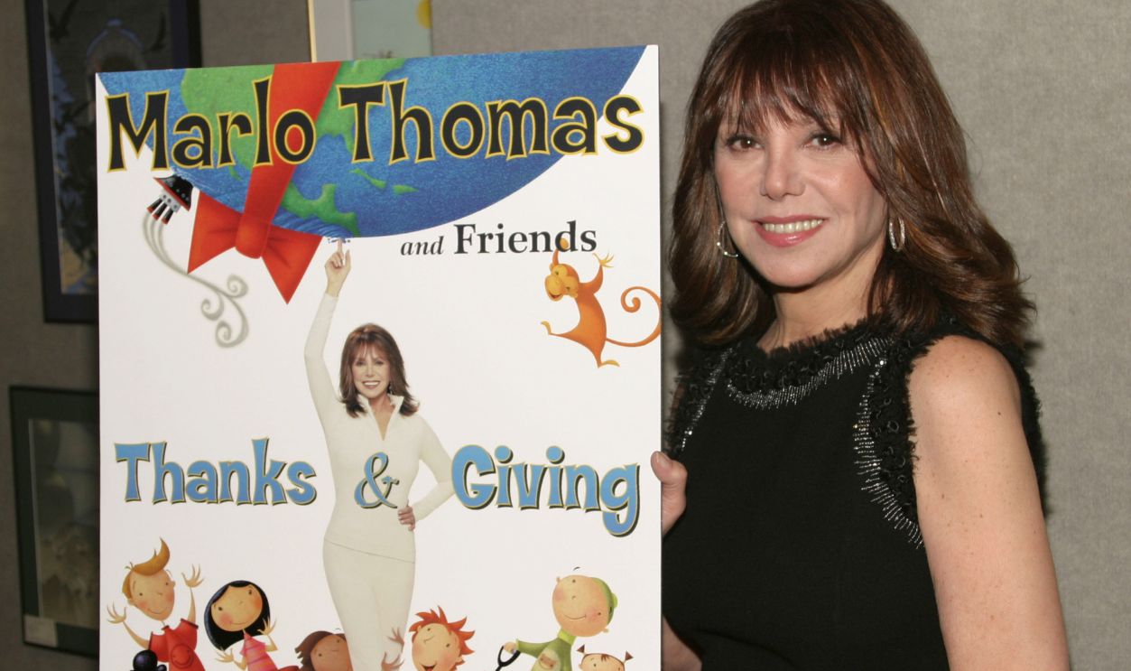 Actress Marlo Thomas attends the launch of her new children's book 