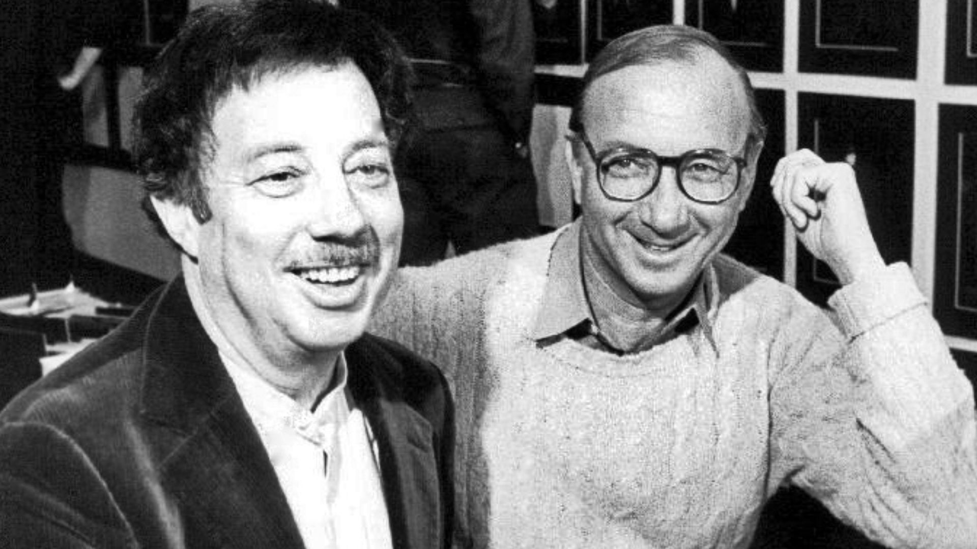 Publicity photo of Cy Coleman and Neil Simon for TV show