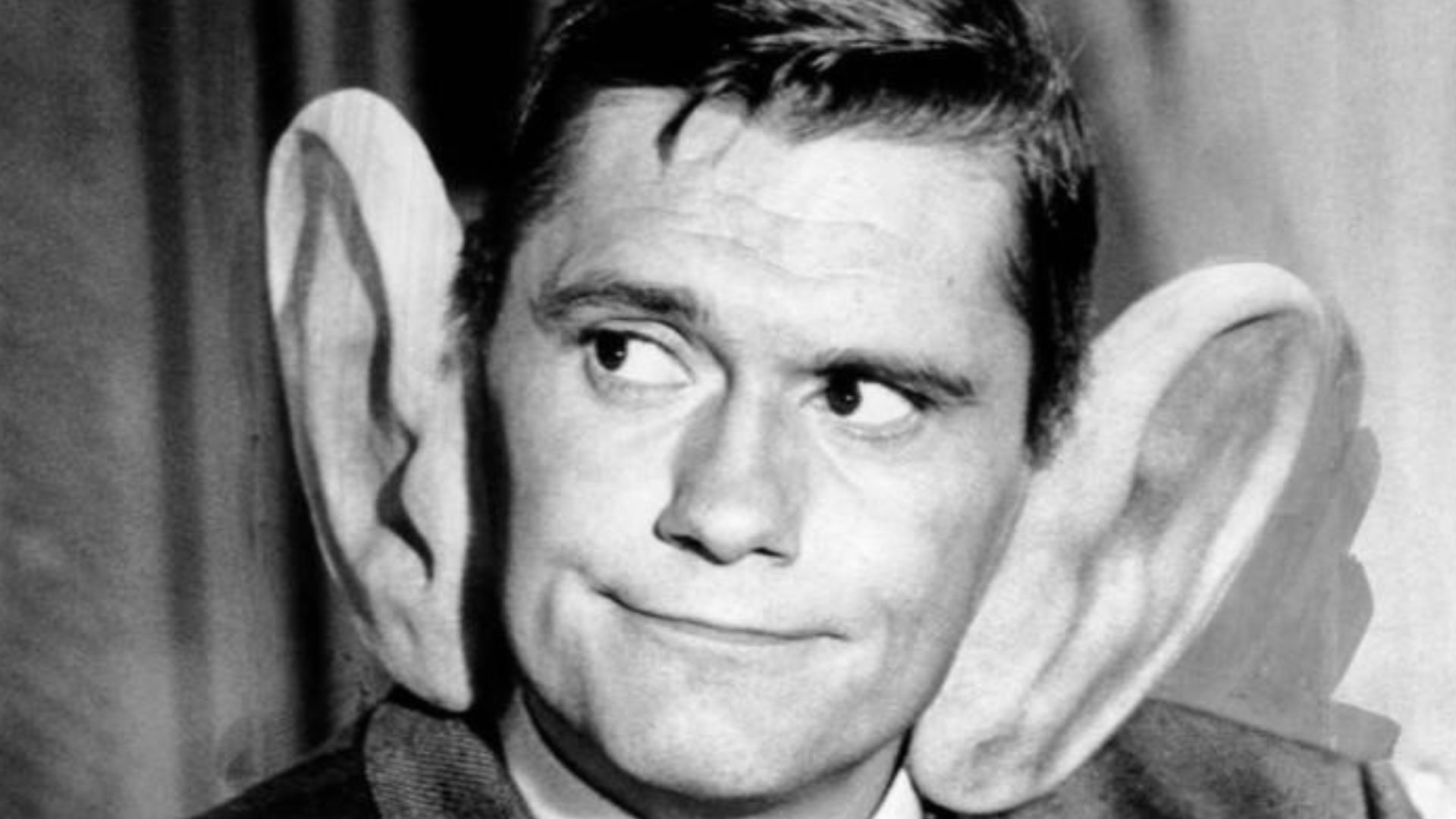 Photo of Dick York from the television program Bewitched.  In the episode,