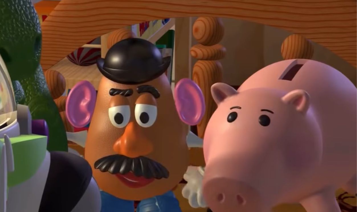 Screenshot from Toy Story, Pixar Animation Studios (1995)
