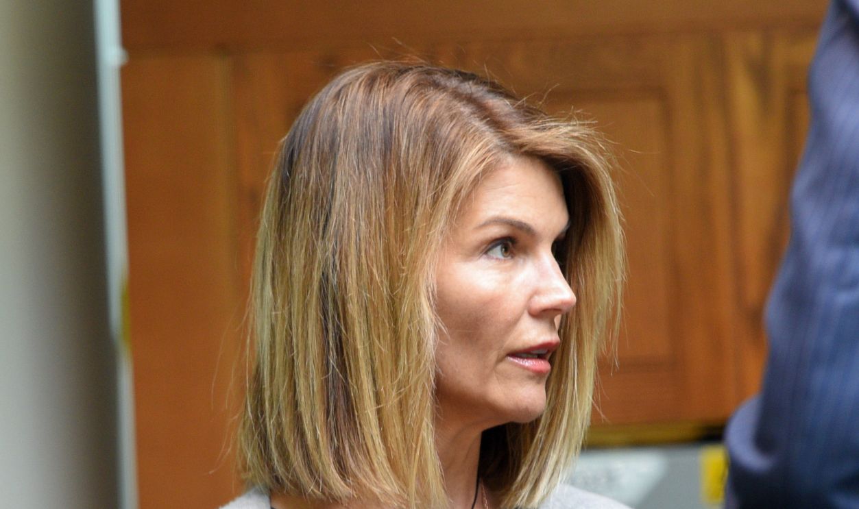 BOSTON, MA- AUGUST 27, 2019: Lori Loughlin arrives at Moakley Federal Courthouse on August 27, 2019