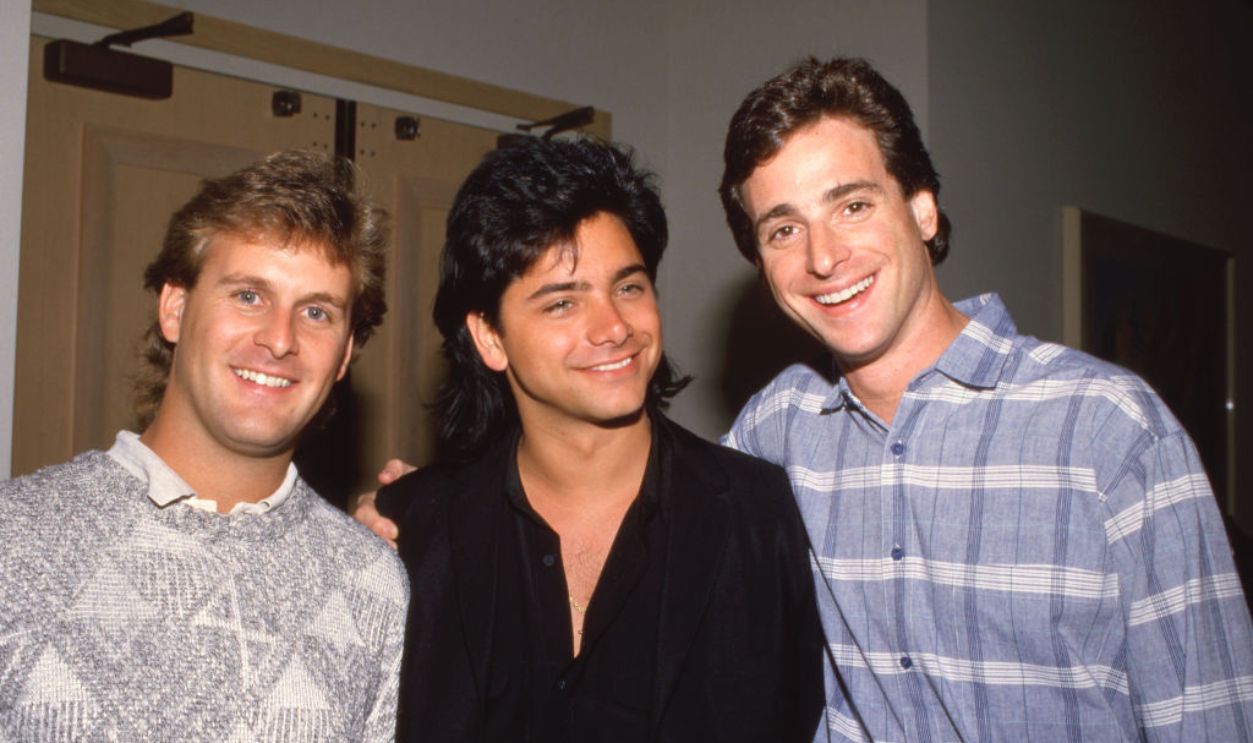 David Coulier , John Stamos and Bob Saget Circa 1980's