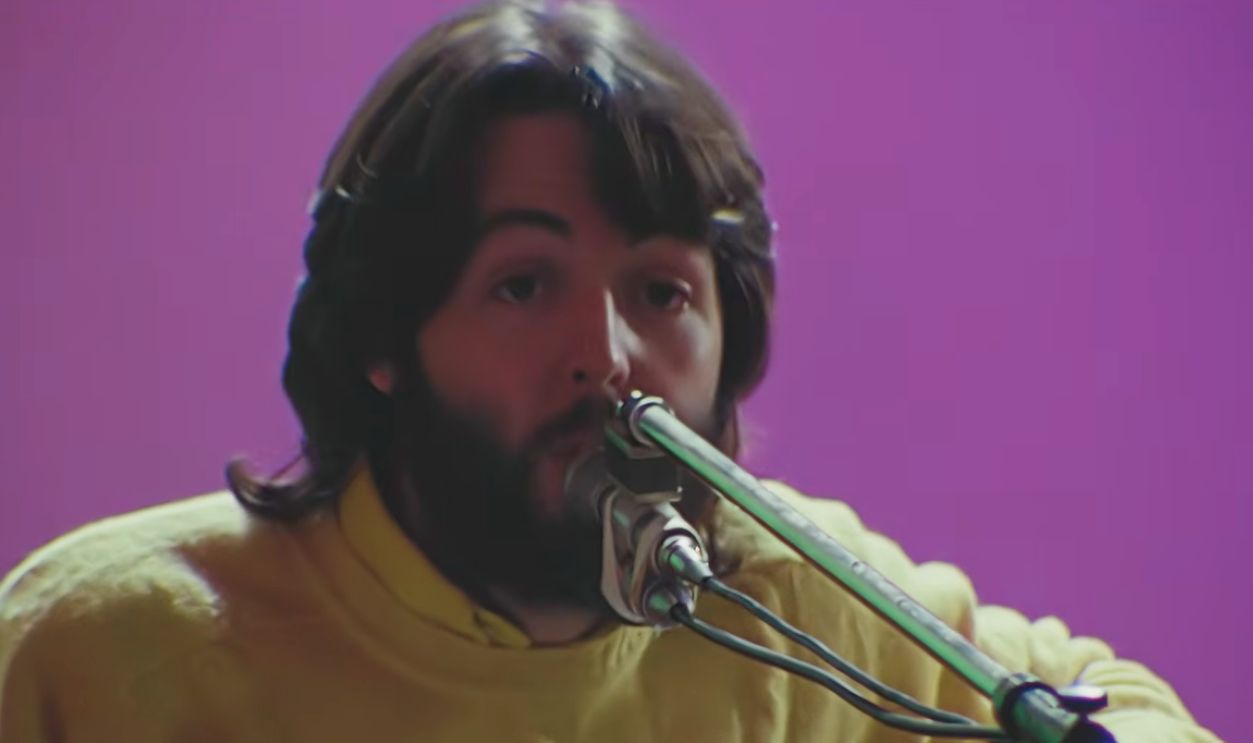 Screenshot from “Maxwell’s Silver Hammer” (1969)