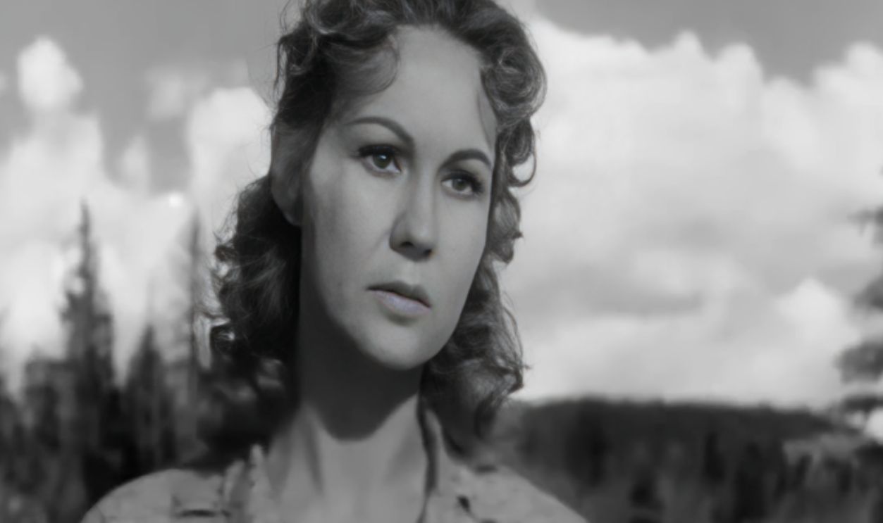 Screenshot from Fort Dobbs (1958)