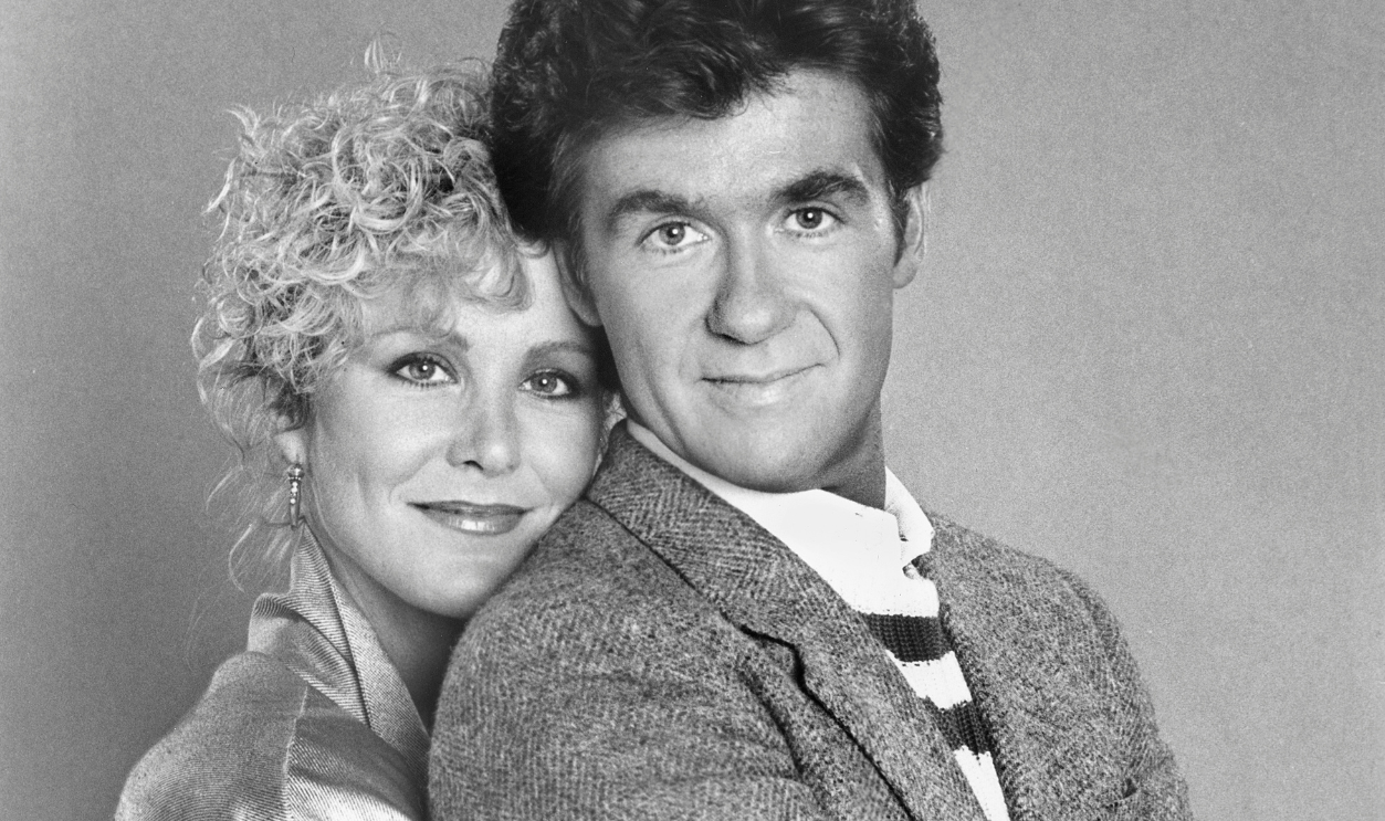 Joanna Kerns, Alan Thicke, Publicity Portrait for the Television Sitcom Series, 