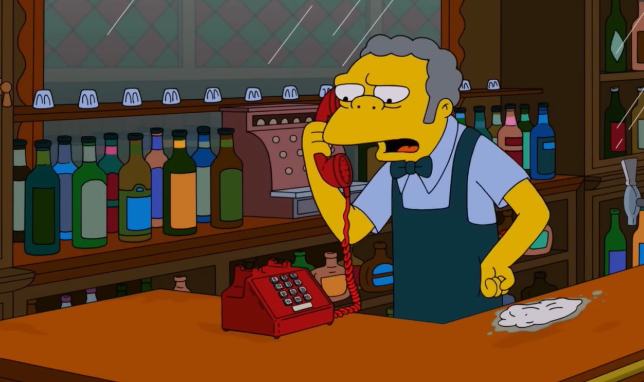 Screenshot from The Simpsons, Fox (1989–present)