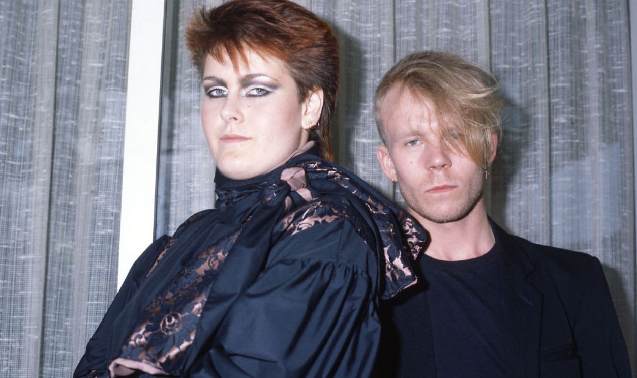 British electro pop group Yazoo (Alison Moyet, Vince Clarke)