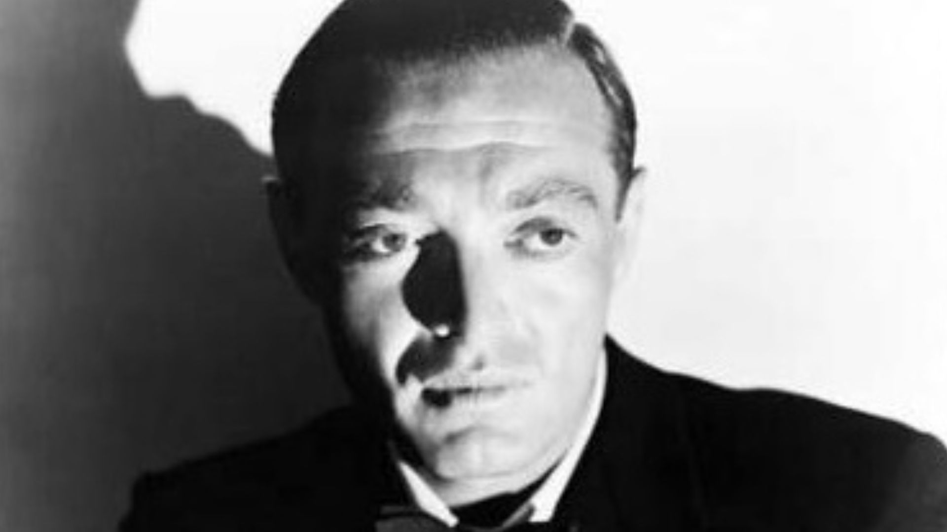 Portrait still of Hungarian-American actor Peter Lorre.