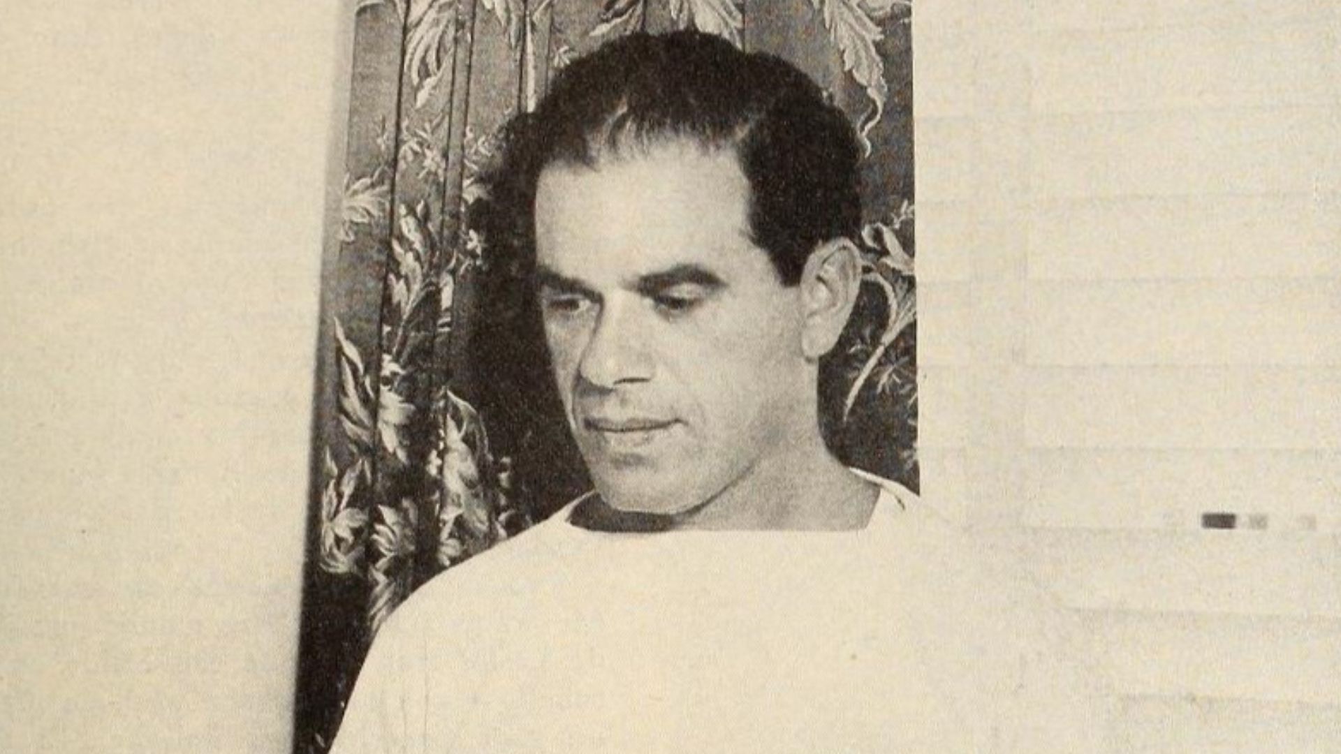 Frank Capra reading Cine-Mundial, 1941