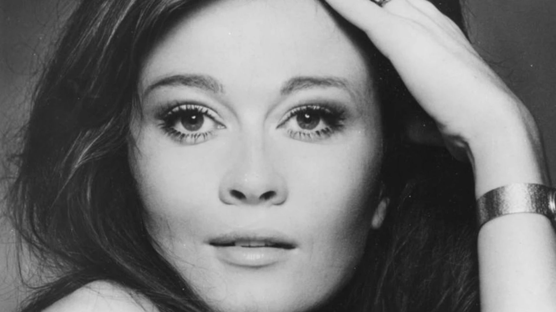 Press photo of actress and former model Anitra Ford in 1976.