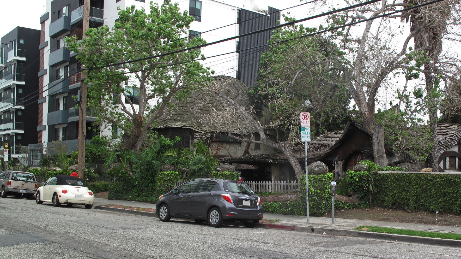Lawrence and Martha Joseph Residence and Apartments. 3819-3827 Dunn Dr., in the Palms neighborhood of Los Angeles, CA. LAHCM #624