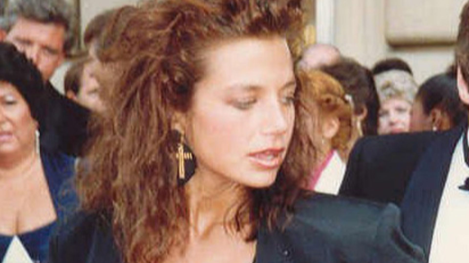 Justine Bateman on the red carpet at the 39th Annual Emmy Awards, September 20, 1987.